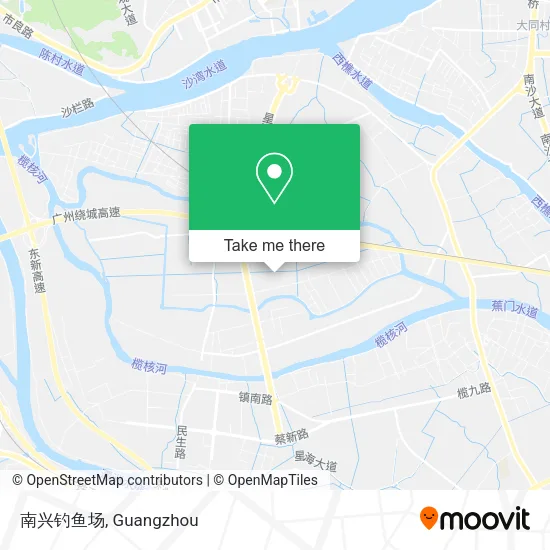 南兴钓鱼场 map