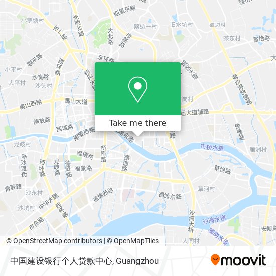 中国建设银行个人贷款中心 map