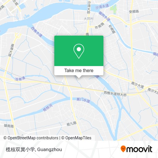 榄核双翼小学 map