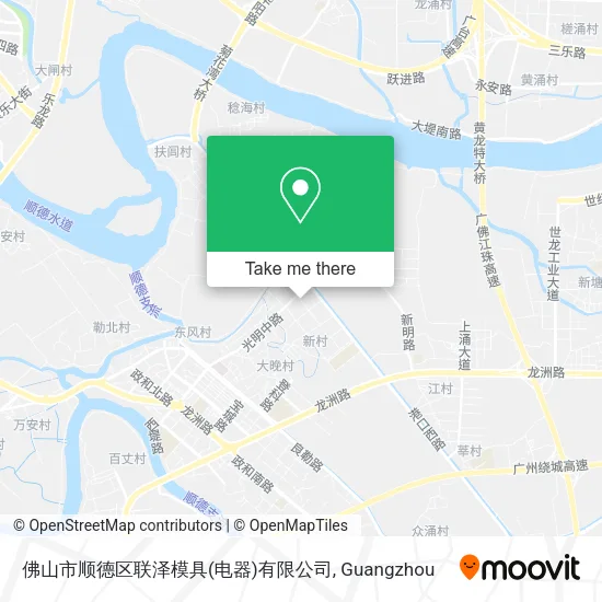 佛山市顺德区联泽模具(电器)有限公司 map