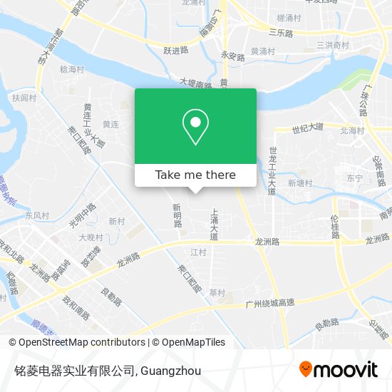 铭菱电器实业有限公司 map