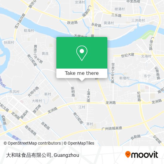 大和味食品有限公司 map