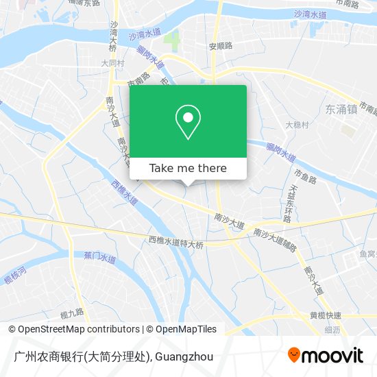 广州农商银行(大简分理处) map