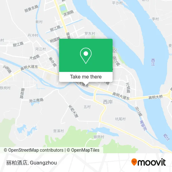 丽柏酒店 map