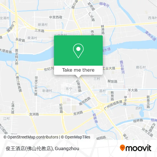 俊王酒店(佛山伦教店) map