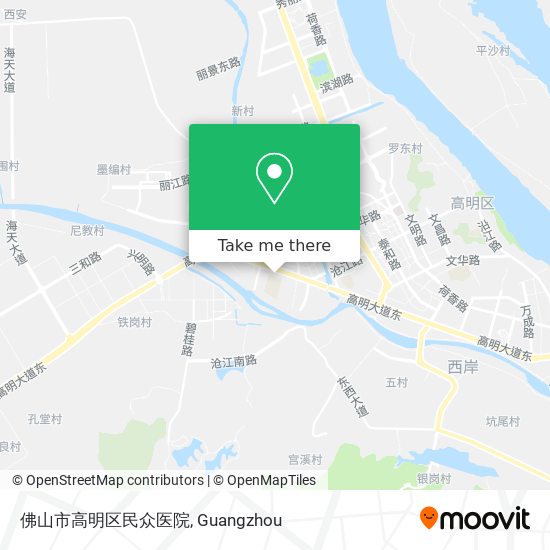 佛山市高明区民众医院 map