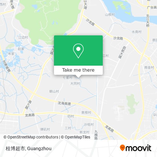 桂博超市 map