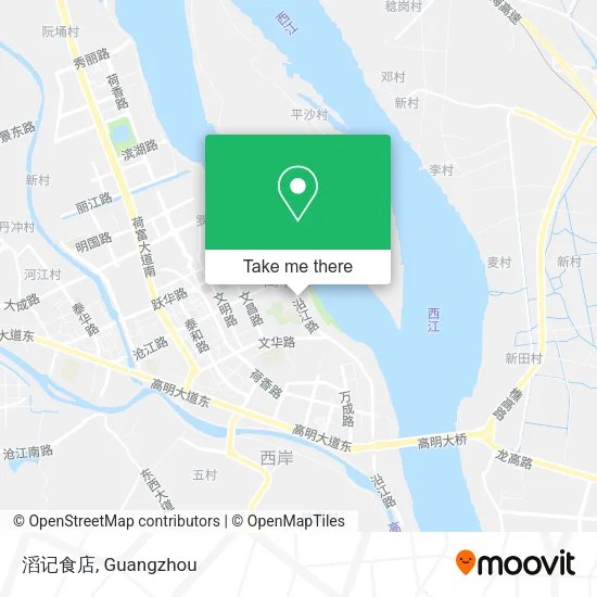 滔记食店 map