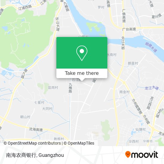 南海农商银行 map