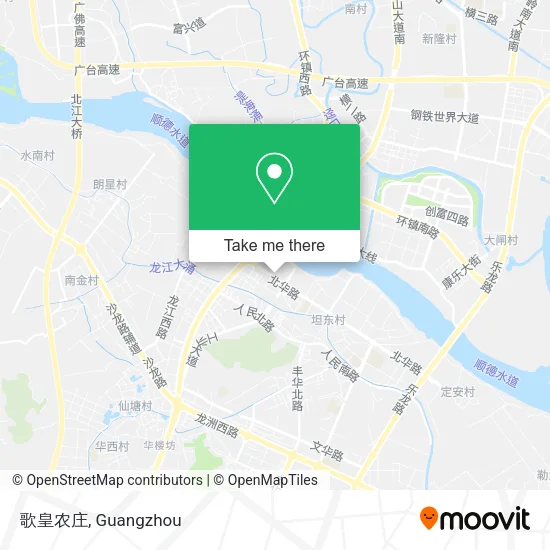 歌皇农庄 map