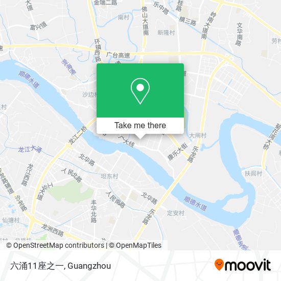 六涌11座之一 map