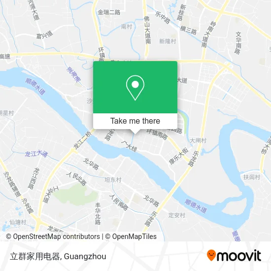 立群家用电器 map