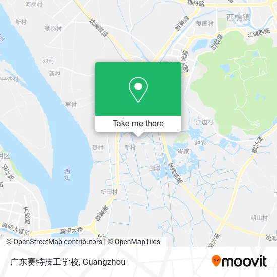 广东赛特技工学校 map