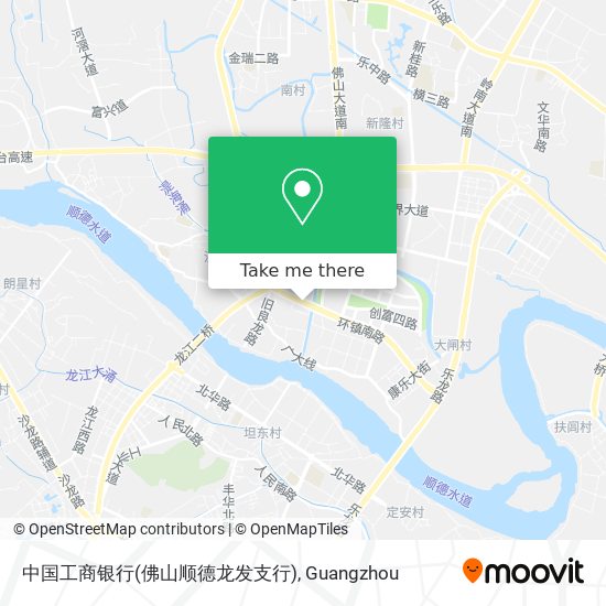 中国工商银行(佛山顺德龙发支行) map