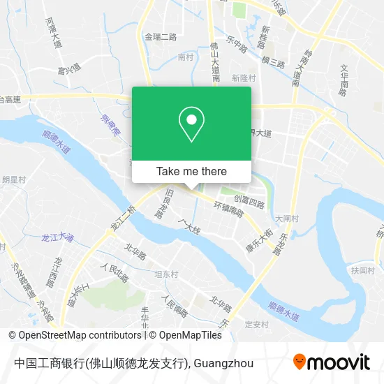 中国工商银行(佛山顺德龙发支行) map