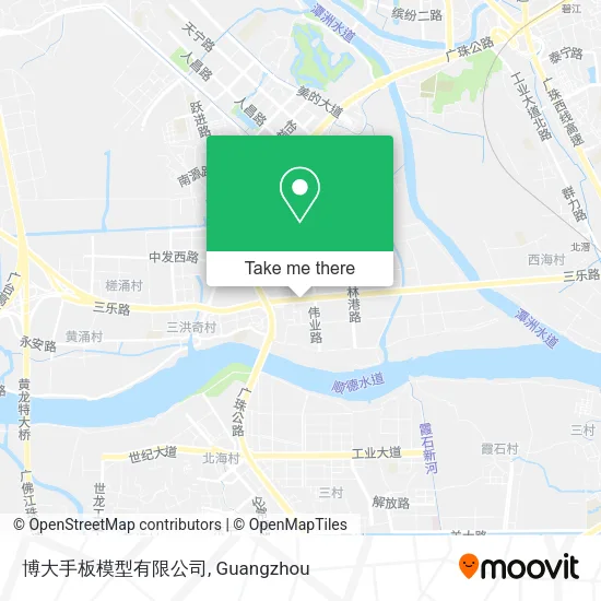 博大手板模型有限公司 map