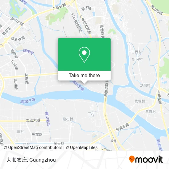 大顺农庄 map