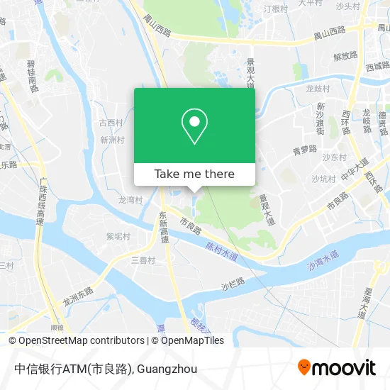 中信银行ATM(市良路) map