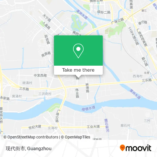 现代街市 map