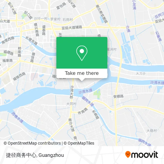 捷径商务中心 map