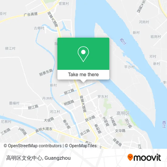 高明区文化中心 map