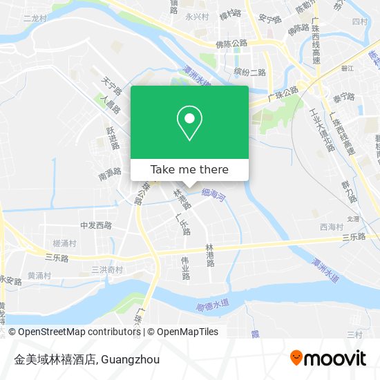 金美域林禧酒店 map