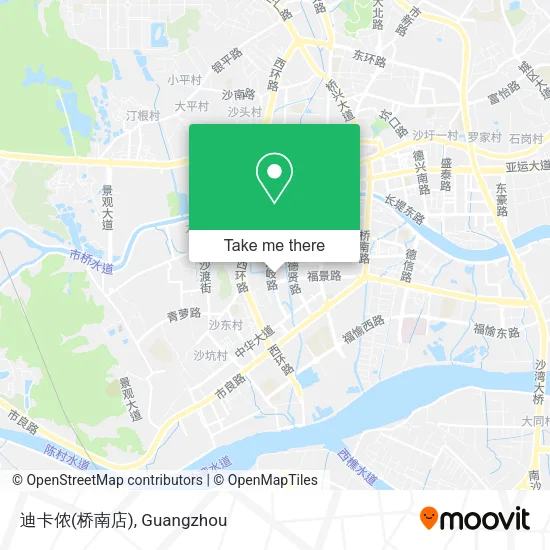 迪卡侬(桥南店) map