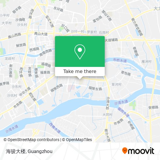 海骏大楼 map