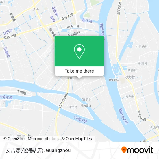 安吉娜(低涌站店) map