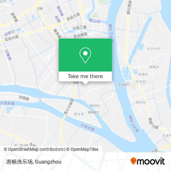 惠畅渔乐场 map