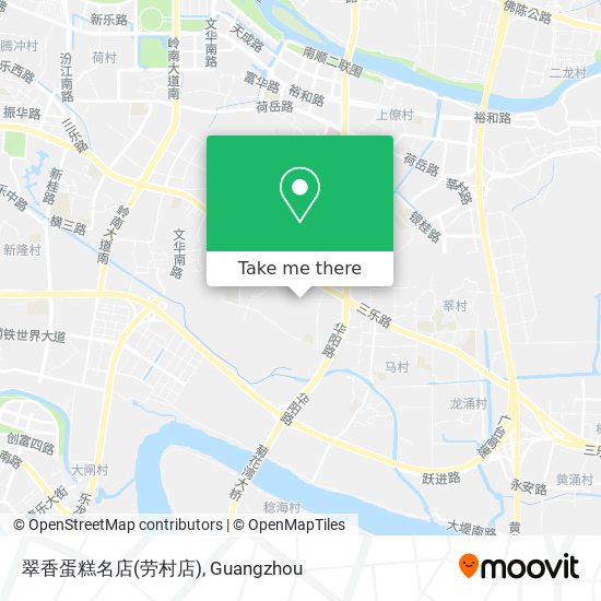翠香蛋糕名店(劳村店) map