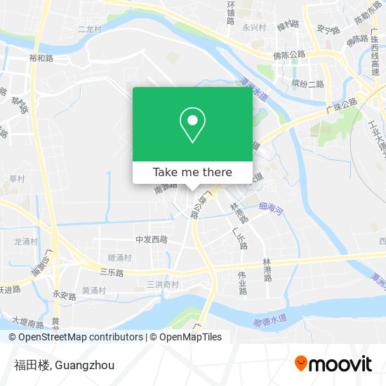 福田楼 map