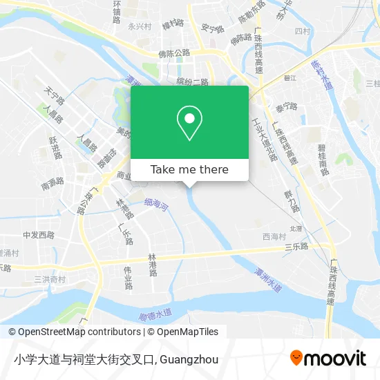 小学大道与祠堂大街交叉口 map