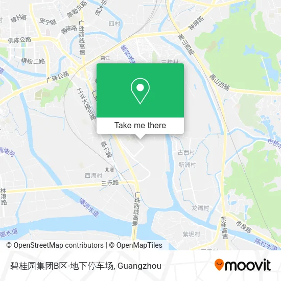 碧桂园集团B区-地下停车场 map