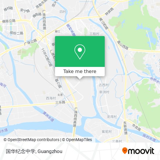 国华纪念中学 map