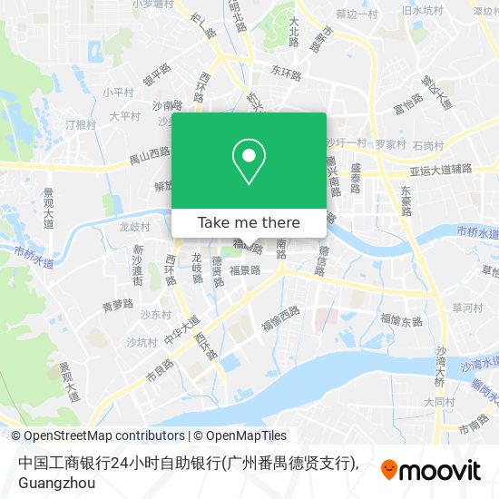中国工商银行24小时自助银行(广州番禺德贤支行) map
