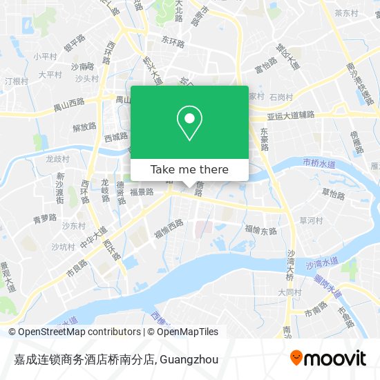 嘉成连锁商务酒店桥南分店 map