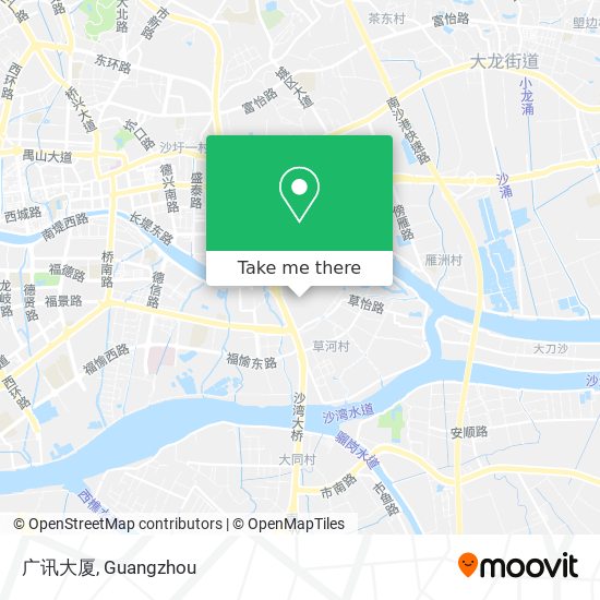 广讯大厦 map