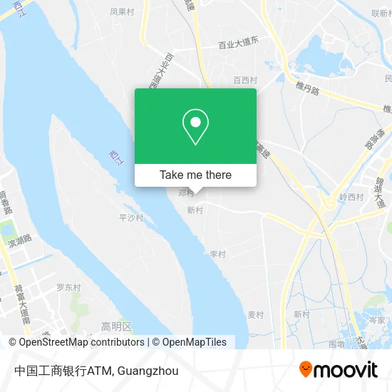 中国工商银行ATM map