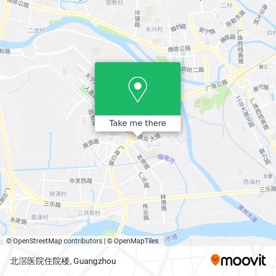 北滘医院住院楼 map