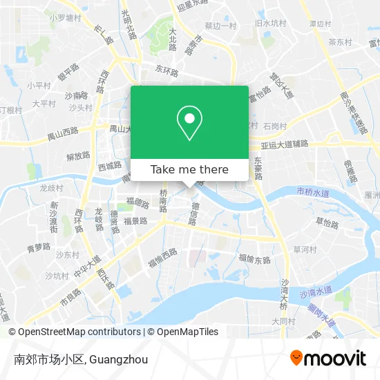 南郊市场小区 map