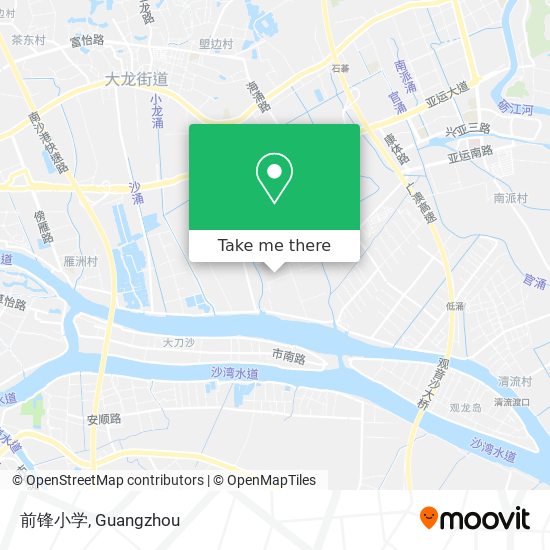 前锋小学 map