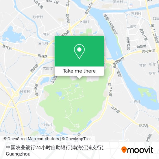 中国农业银行24小时自助银行(南海江浦支行) map