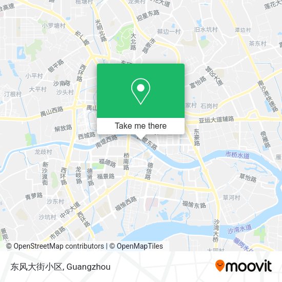 东风大街小区 map