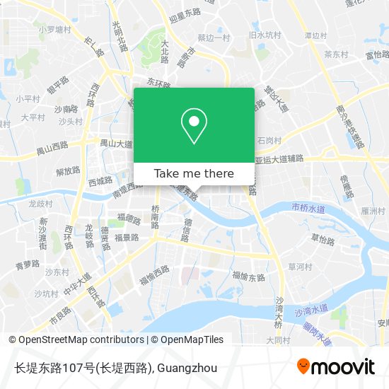 长堤东路107号(长堤西路) map