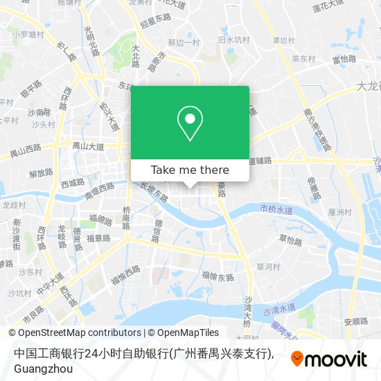 中国工商银行24小时自助银行(广州番禺兴泰支行) map