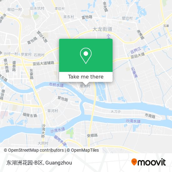 东湖洲花园-B区 map