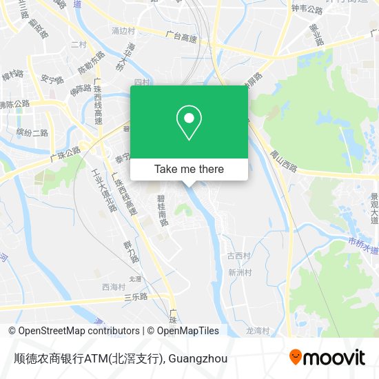 顺德农商银行ATM(北滘支行) map