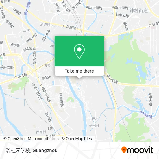 碧桂园学校 map