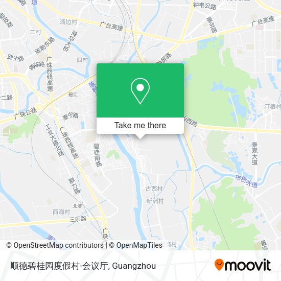 顺德碧桂园度假村-会议厅 map